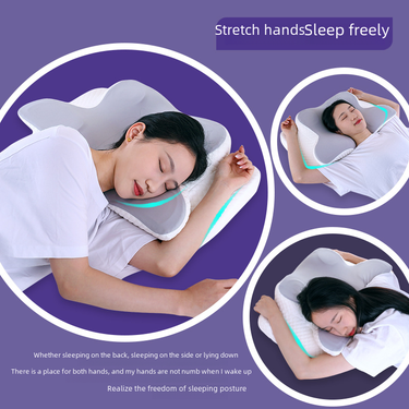 Butterfly Memory Foam Pillow – Ergonomic Comfort for All Sleepers